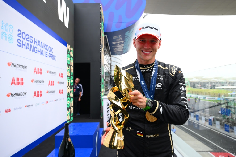 Shanghai recibió a la Fórmula E: DS Penske y Jaguar se llevaron victorias