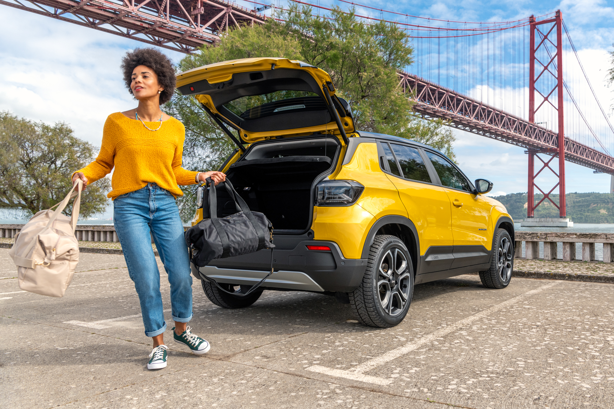 Avenger, el primer Jeep 100% eléctrico, desembarca en Uruguay