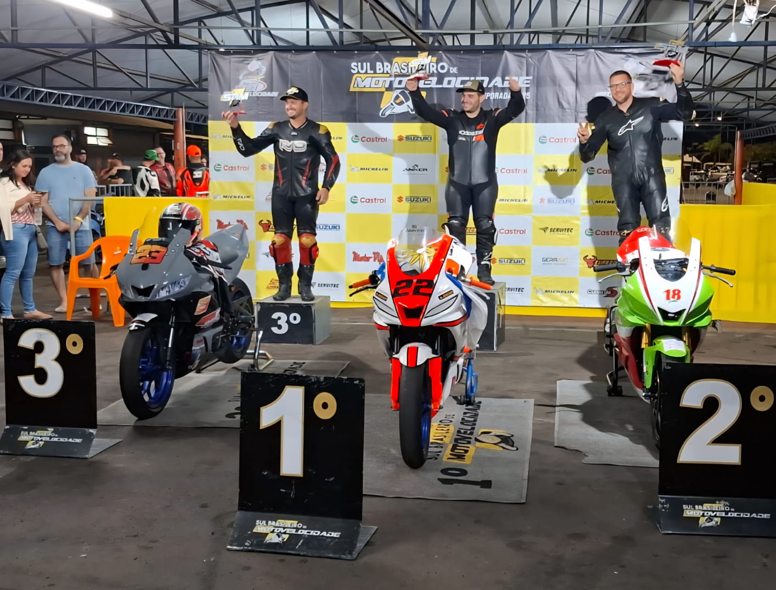 Franco “Coco” Pucciarelli brilló en el Sul-Brasileño y amplía su liderazgo