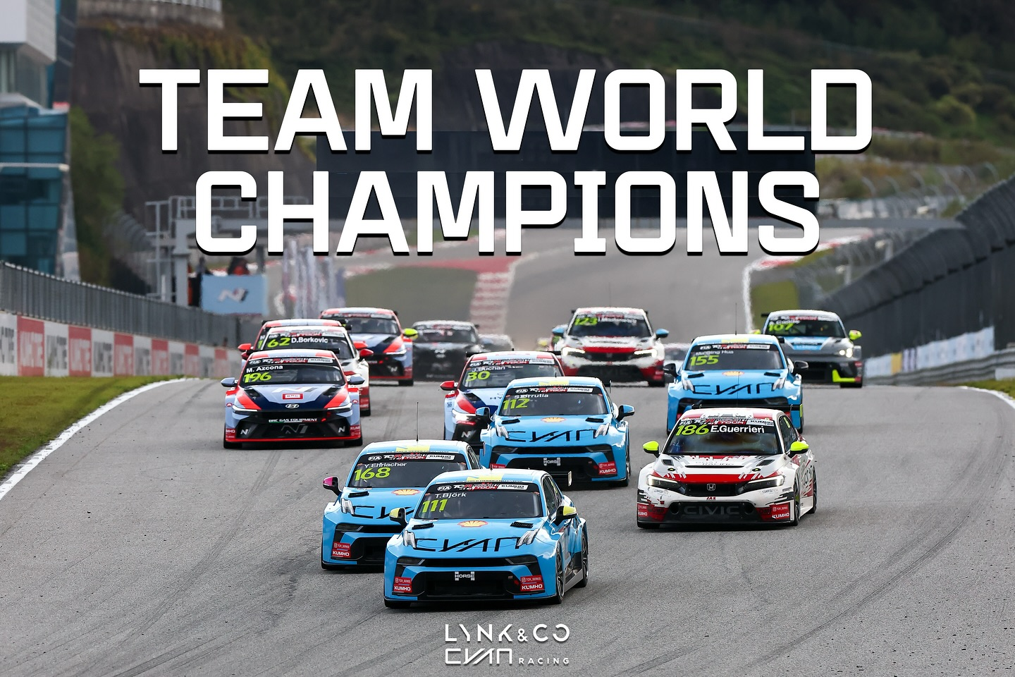 TCR World Tour en China: Cyan Racing campeón